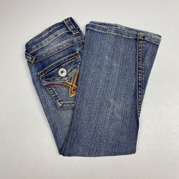 Vigoss Flare Jeans, Girls Sz 5 Fall Sale - Picture 2 of 6